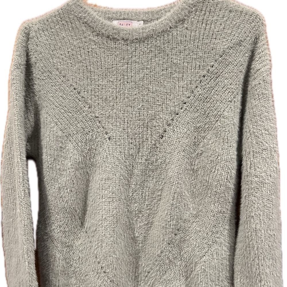 Bailey Lane Women's Gray-Blue Sweater